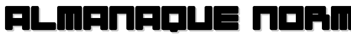 Almanaque Normal font